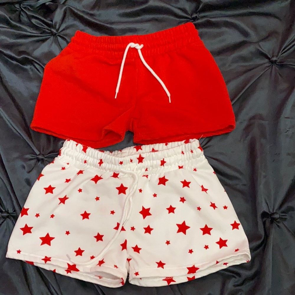 2 small comfy shorts